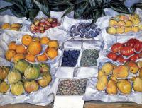 Gustave Caillebotte - Fruit Displayed On A Stand
